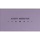 Row of Dots Double Sided Shimmer Business Cards Image 3 of 3